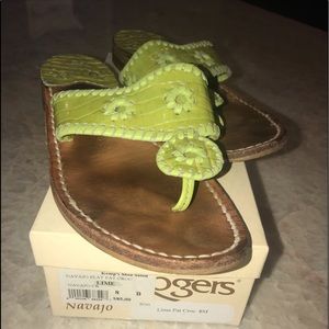 Jack Rogers Lime Navajo